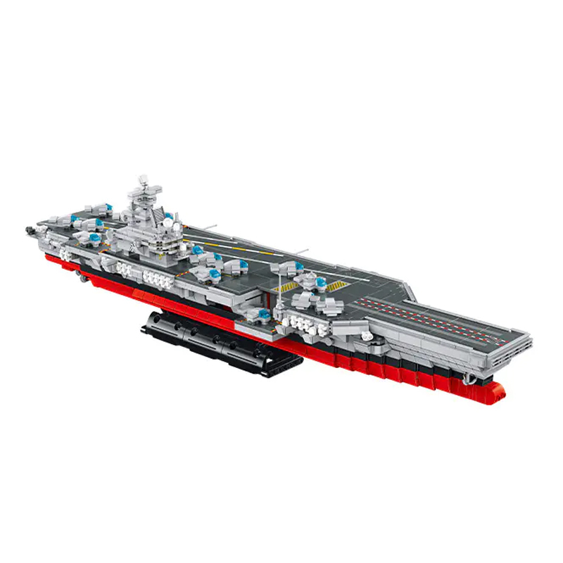 Panlos 637009 Military Nimitz-Class Aircraft Carrier Building Blocks 1988±pcs Bricks from China.