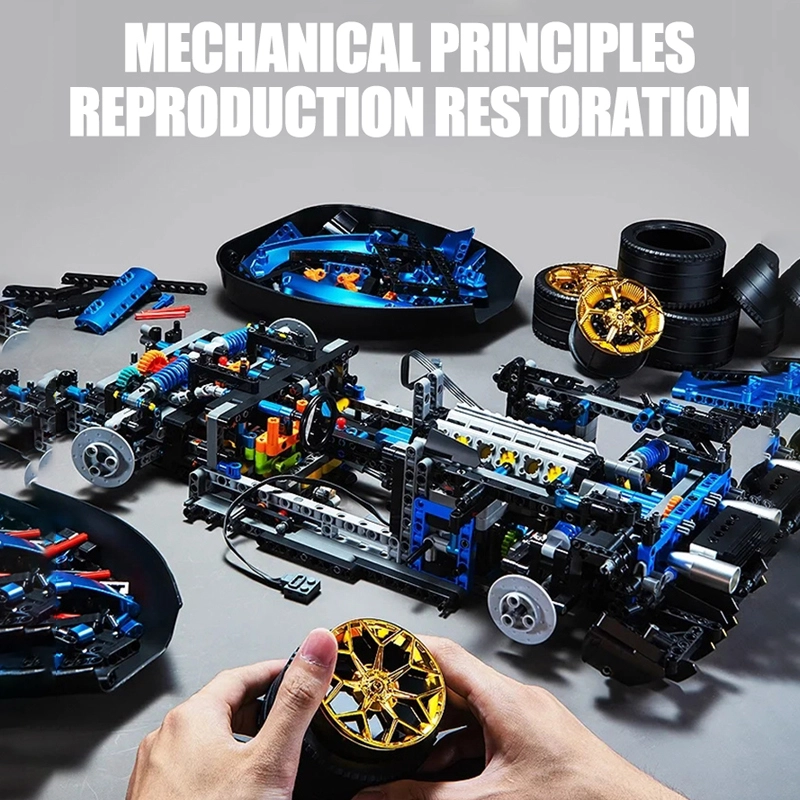 LEGO MOC K-Box 10520 1:8 Lamborghini Aventador SVJ63 Sports Car Technic