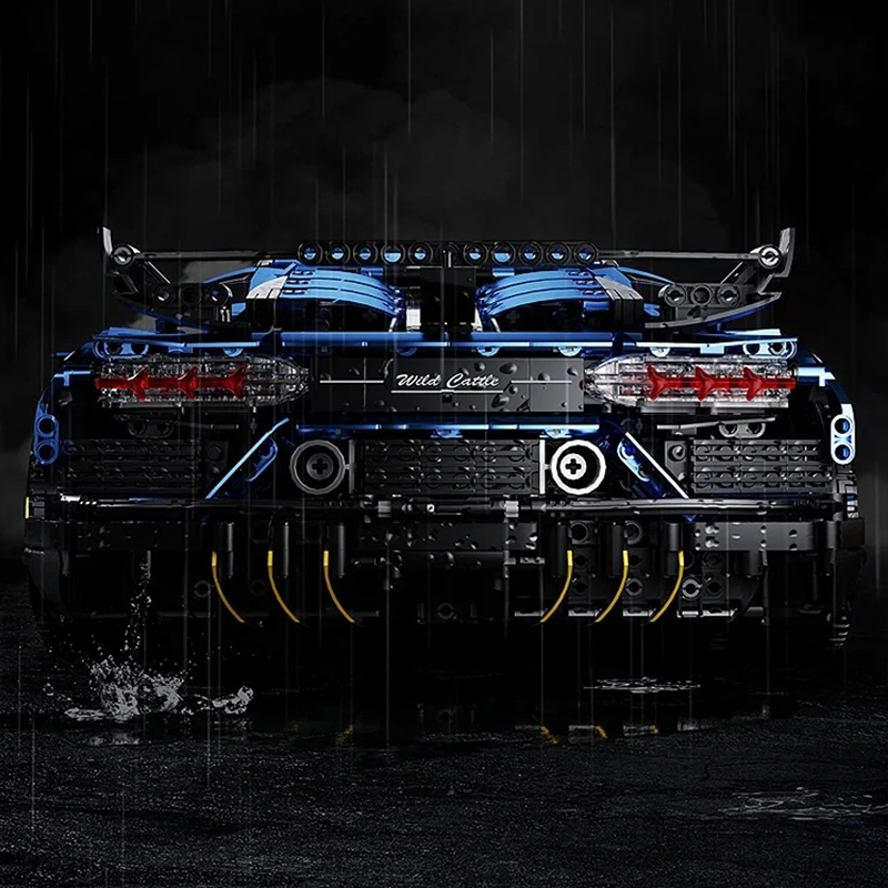 LEGO MOC K-Box 10520 1:8 Lamborghini Aventador SVJ63 Sports Car