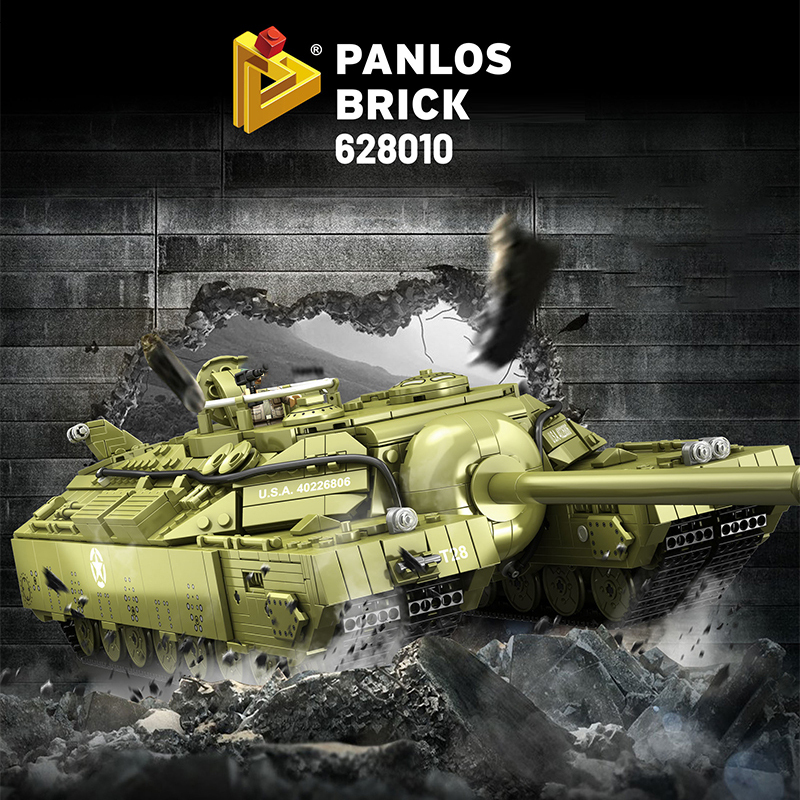 Panlos 628010 Military T28 Heavy Tank Building Blocks 2986±pcs Bricks from China.