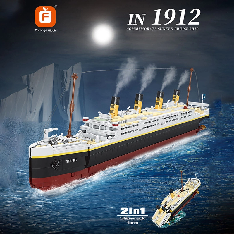 Titanic Building Block Oxford Bm 3522 Titanic Forange FC6005