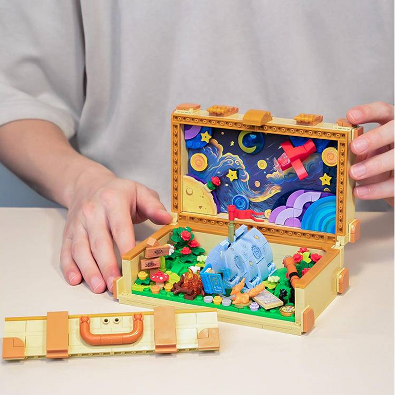 Pantasy 86311 Creator The little prince suitcase Building Blocks 500±pcs Bricks from China.