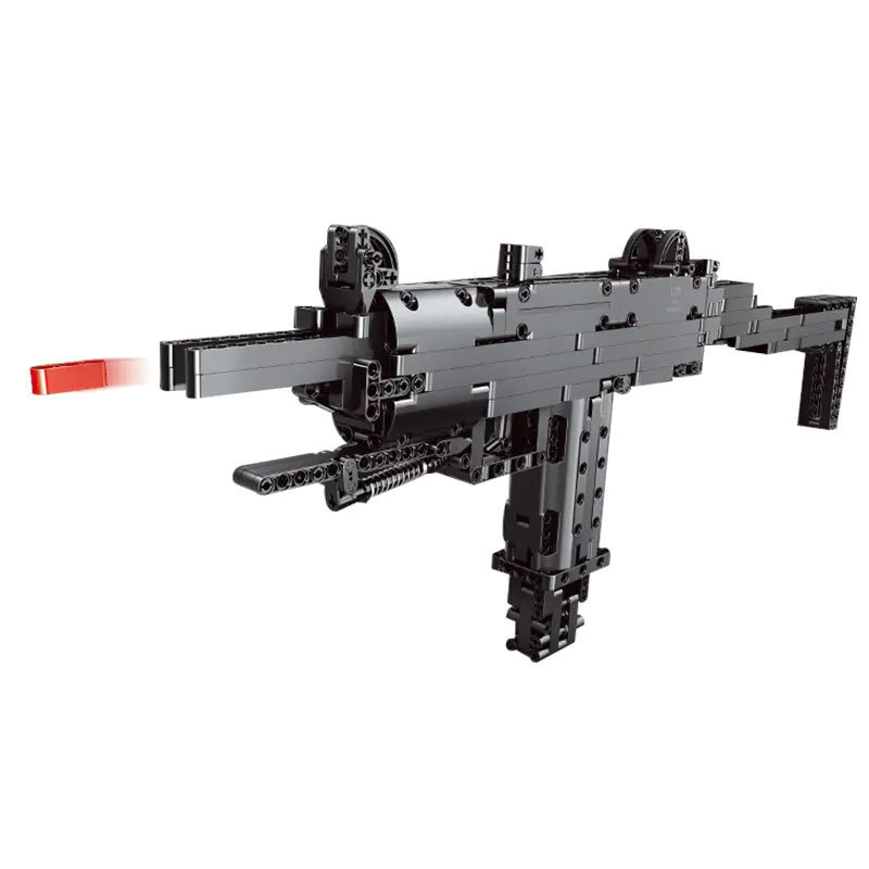 Mould King 14006 Military Series Gun Mini Uzi Building Blocks 796pcs Bricks Toys Model Kit Ship From China