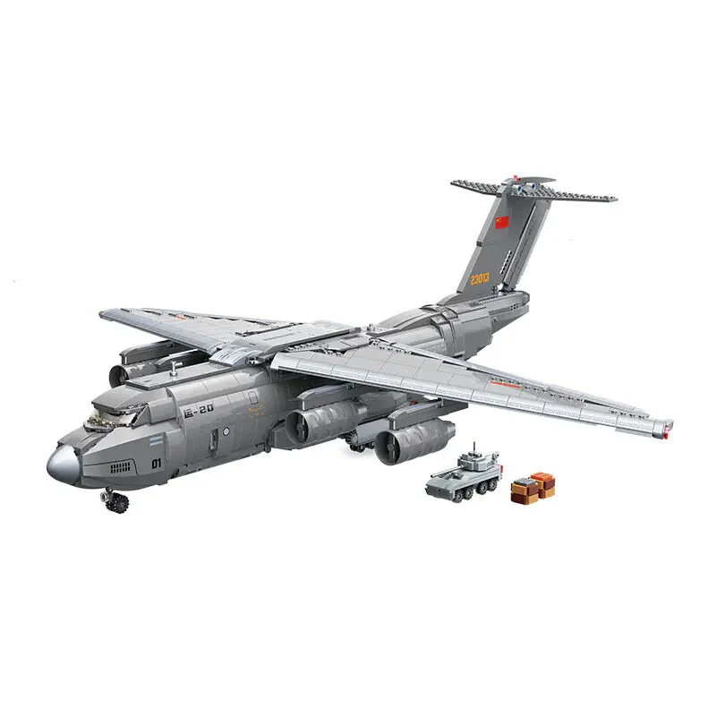 Military Series Combat Zones Building Blocks 1736pcs Bricks Toys Model Ship From China