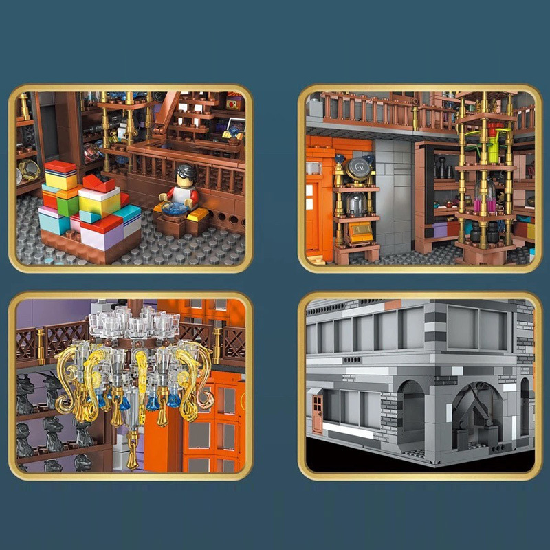 Mould King 16041 Movie & Game Magic Joker Shop Building Blocks 3363pcs Bricks Toys Model Kit Ship From China