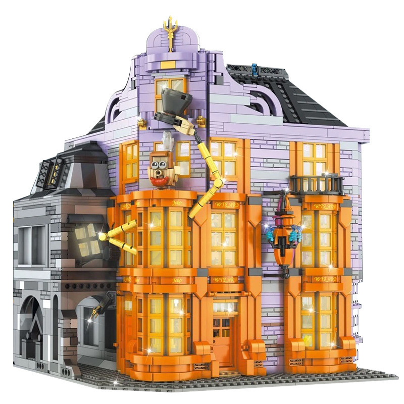 Mould King 16041 Movie & Game Magic Joker Shop Building Blocks 3363pcs Bricks Toys Model Kit Ship From China
