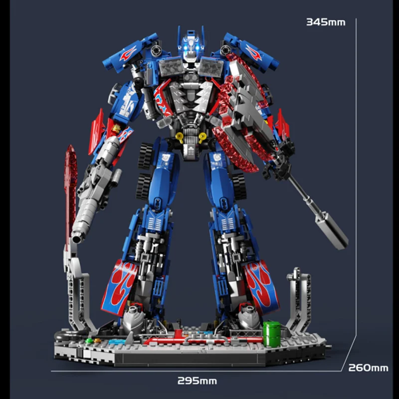 Tuole 6006 Movie & Games Series Transformers Optimus Prime Building Blocks 2068pcs Bricks Toys Model Set Ship From China