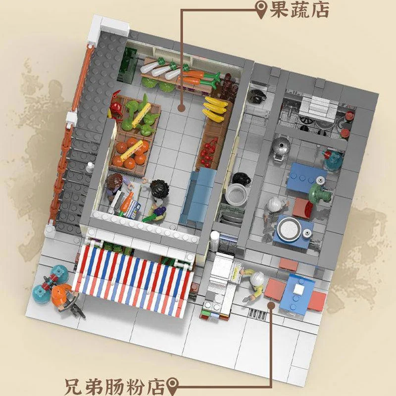 XINGBAO 01037 Creator Series Modular Buildings Breakfast Shop Building Blocks 3180pcs Bricks Toys Ship From China