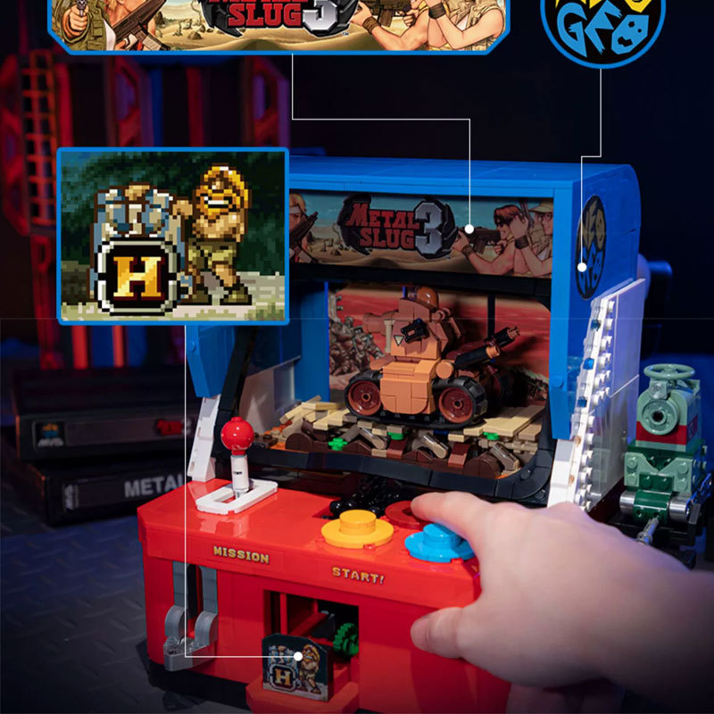 Pantasy 86231 Movie & Game NEOGEO Game Arcade Building Blocks ***±pcs Bricks from China.