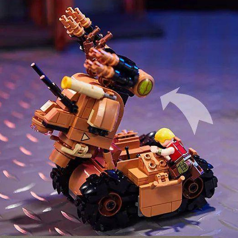 Pantasy 86232 Metal Slug Series SV-001TYPE-R Building Blocks 410pcs Bricks Toys Model Sets Ship From China