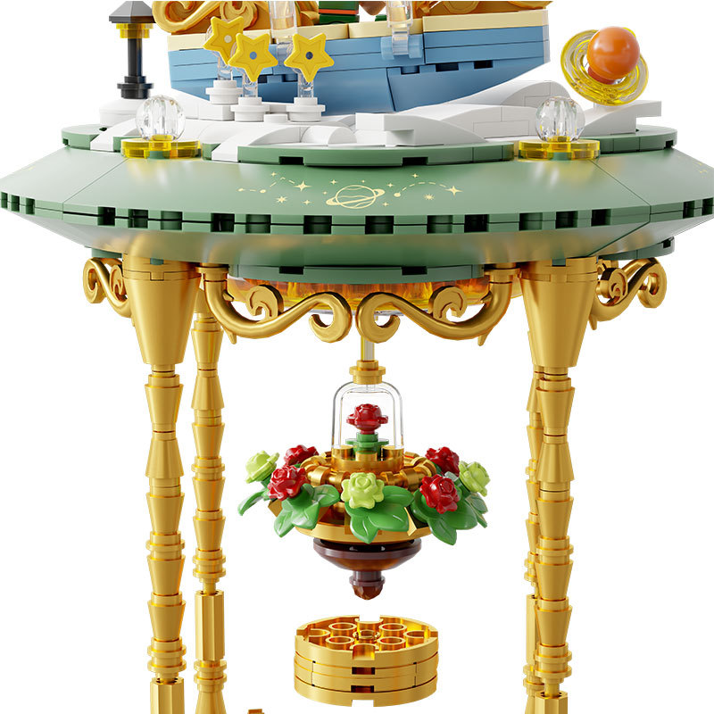 Pantasy 86301 Le Petit Prince Series Le Petit Prince ·Hourglass Building Blocks 500+pcs Bricks Toys Model Set Ship From China