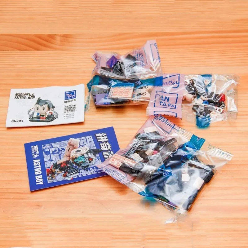 Pantasy 86204 Series Mini Astro Boy Building Blocks 135pcs Bricks Toys Model Ship From China