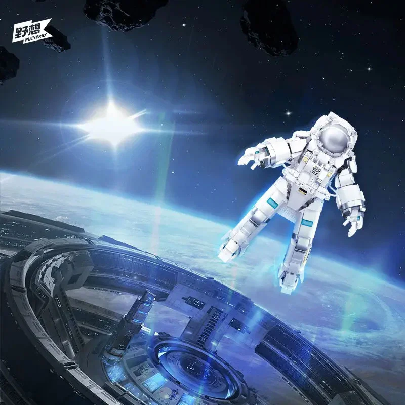 Sluban M38B-P8003 Aerospace Series Shuttle Spacewalk Building Blocks Bricks Toys Ship From China