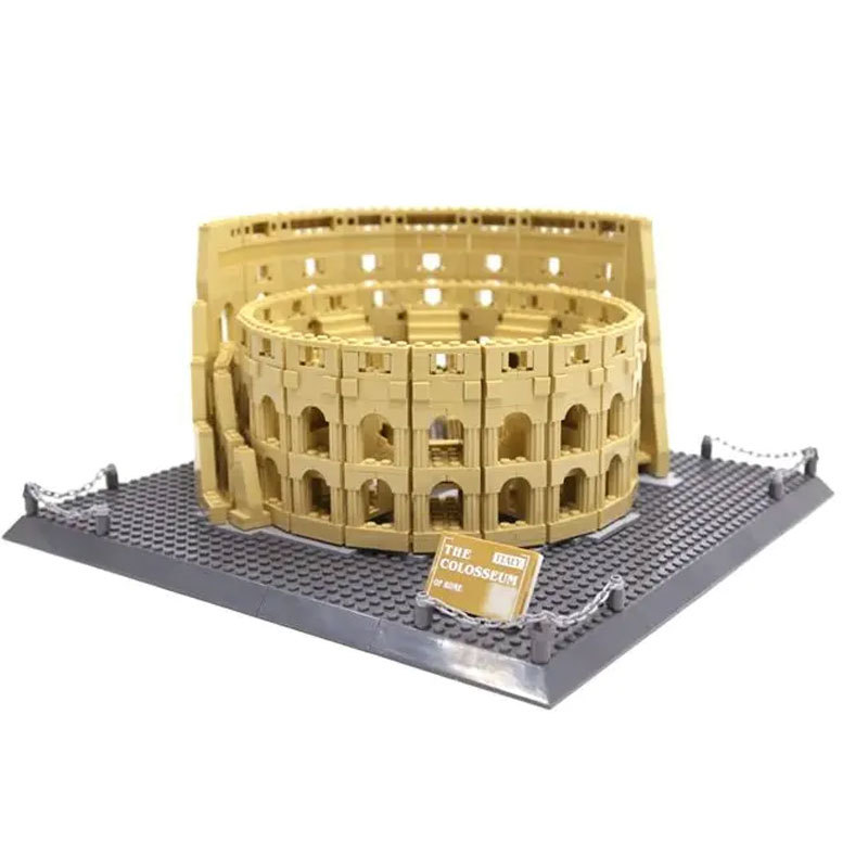Wange 5225 Creator Expert Series The Colosseum of Rome Building Blocks 1758pcs Bricks Toys Model Ship From China