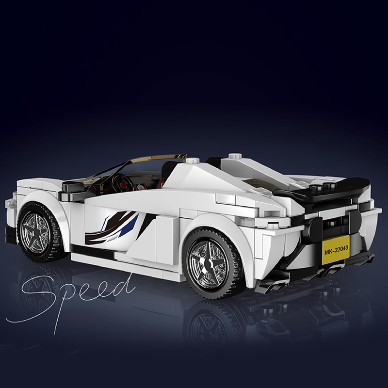 MouldKing 27043 Racers Speed Champions McLaren 650S Buliding Blocks 352pcs Bricks Toys Model Ship Form China