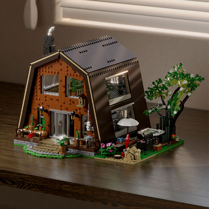 Pantasy 85003 Creator Expert Series Forest Cabin Building Blocks 2026pcs Bricks Toys Model Ship From China