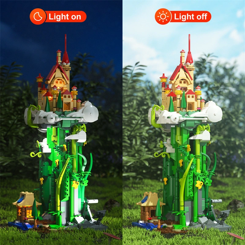 FunWhole FH9002 Fantasy Series Jack And The Beanstalk Building Blocks 1236pcs Bricks Toys Bricks Model From China