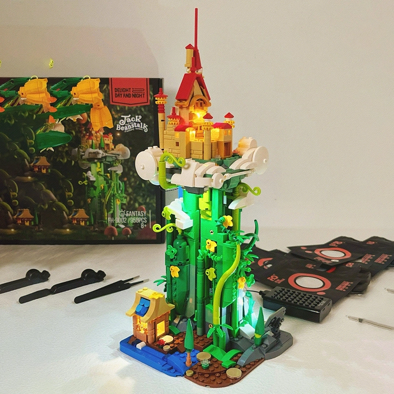 FunWhole FH9002 Fantasy Series Jack And The Beanstalk Building Blocks 1236pcs Bricks Toys Bricks Model From China