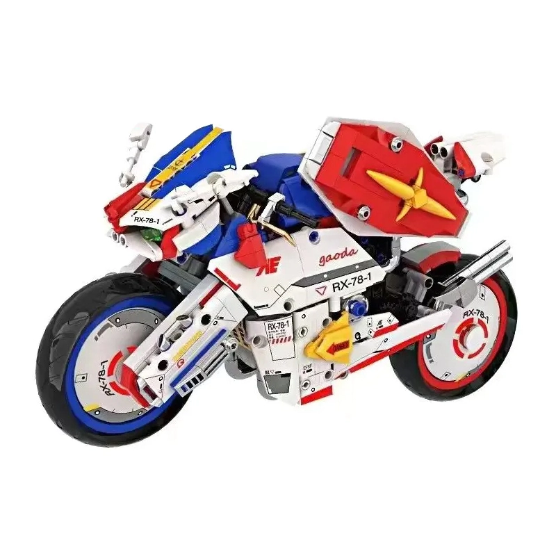 DK 5009 Other RX-78 Locomotive Buliding Blocks 1055pcs Bricks Toys Model Ship From China