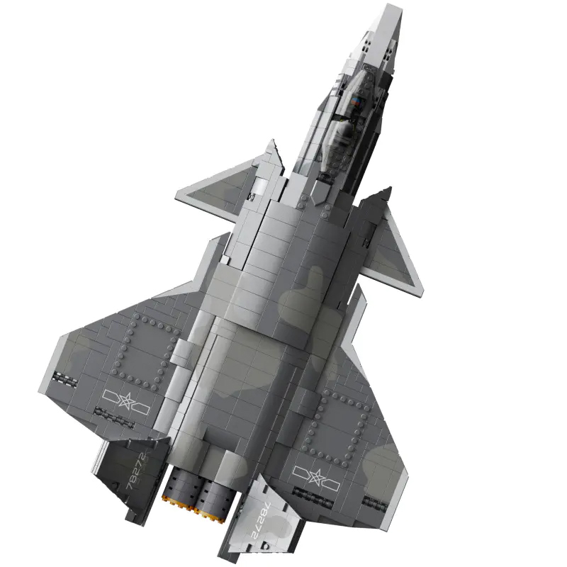 JUHANG 88009 Chengdu J-20 Hornet Buliding Blocks 1991pcs Bricks Toys Model Ship From China