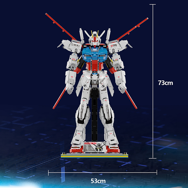 JSTOYS JS10001 Gundam Metalbuild Model Building Blocks 8588pcs Bricks Toys From China Delivery.