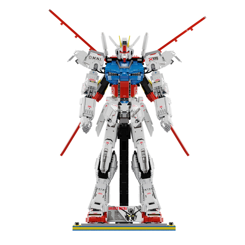 JSTOYS JS10001 Gundam Metalbuild Model Building Blocks 8588pcs Bricks Toys From China Delivery.