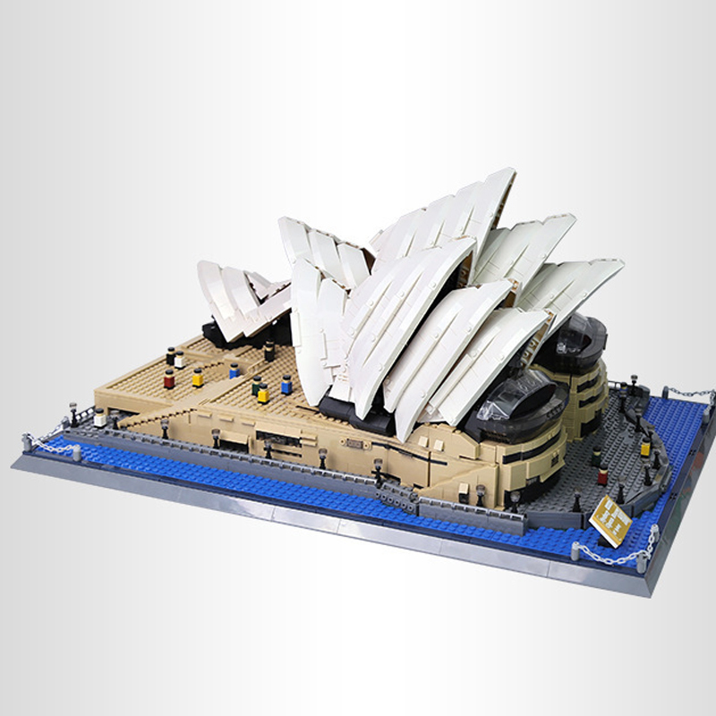 WANGE 8210 Creator Sydney Opera House Buliding Blocks 2937pcs Bricks Toys Model Form China