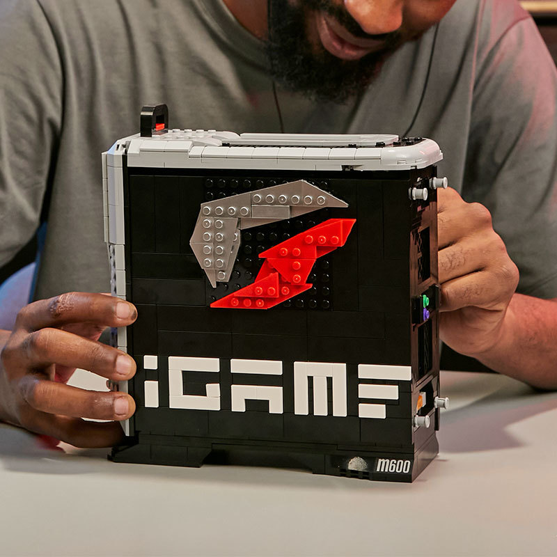 Pantasy 85004 iGame Gaming Desktop Series iGame PC Building Blocks 1010pcs Bricks Toys Model Sets Ship From China