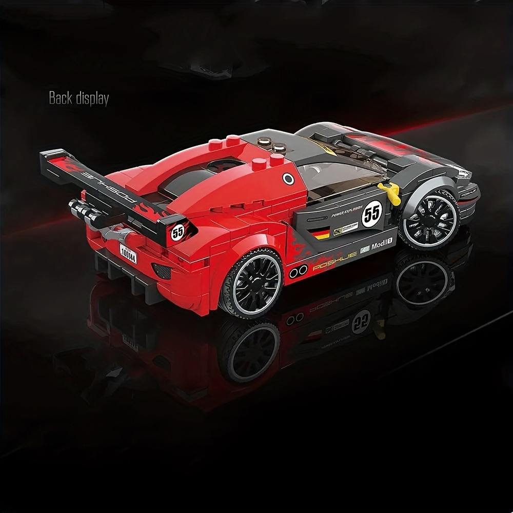 Quanguan 100144 Model Car Racing Porsche 918 Model Building Blocks 329±pcs Bricks Toys From China.
