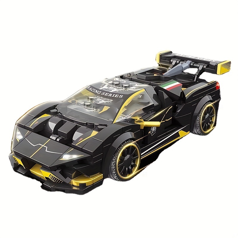 Quanguan 100145 Model Car Racing Lamborghini Model Building Blocks 360±pcs Bricks Toys From China.