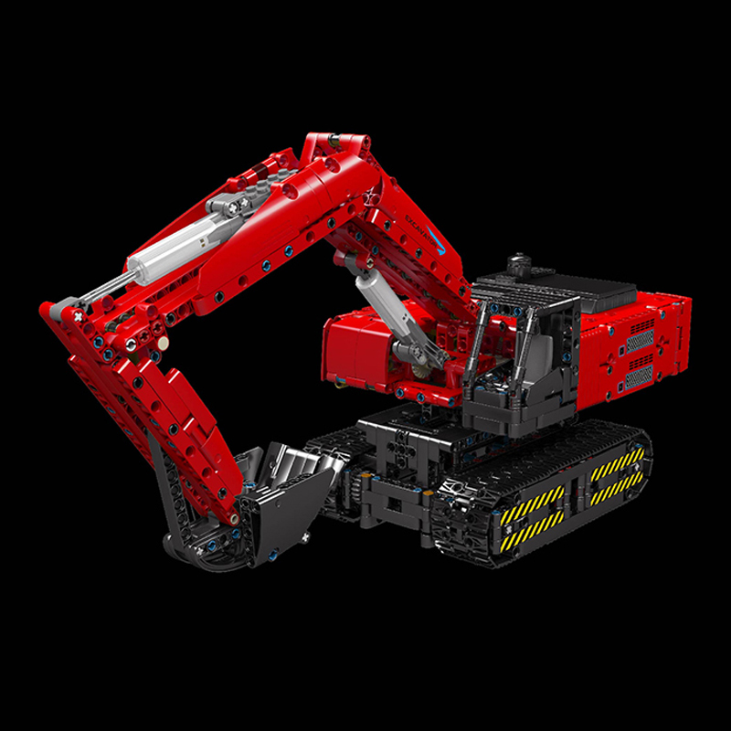 【With Motor】Mouldking 15062  Technic Mechanical Digger Building Blocks （±）pcs+Bricks Model From China