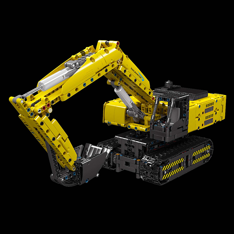 【With Motor】Mouldking 15061  Technic Mechanical Digger Building Blocks （±）pcs+Bricks Model From China