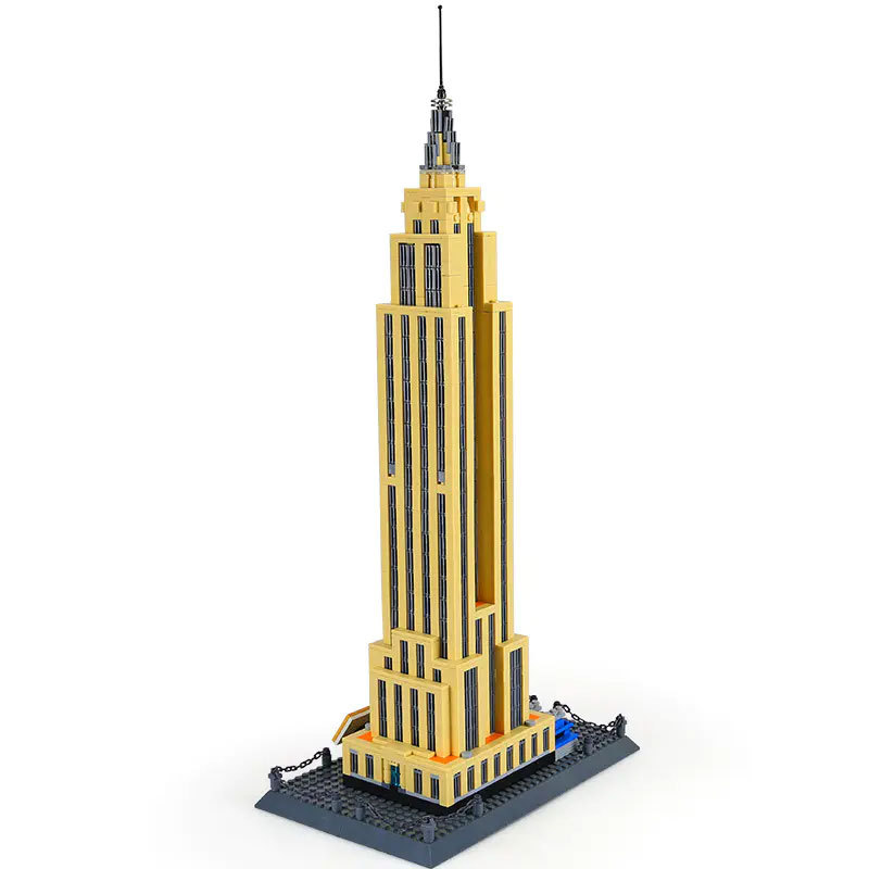 Wange 5212 Creator Expert Architecture The Empire State Building of Newyork Modular Building Blocks 1995±pcs Bricks Toys From China
