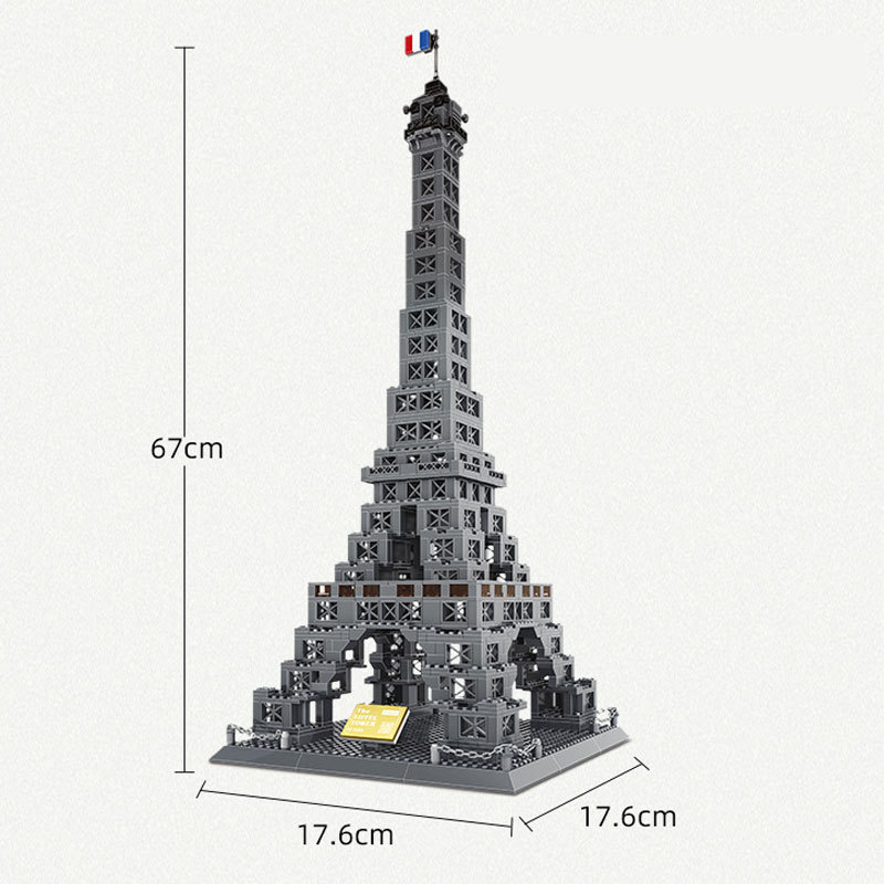 Wange 5217 Creator Expert Architecture The Eiffel Tower of Paris Modular Building Blocks 978±pcs Bricks Toys From China