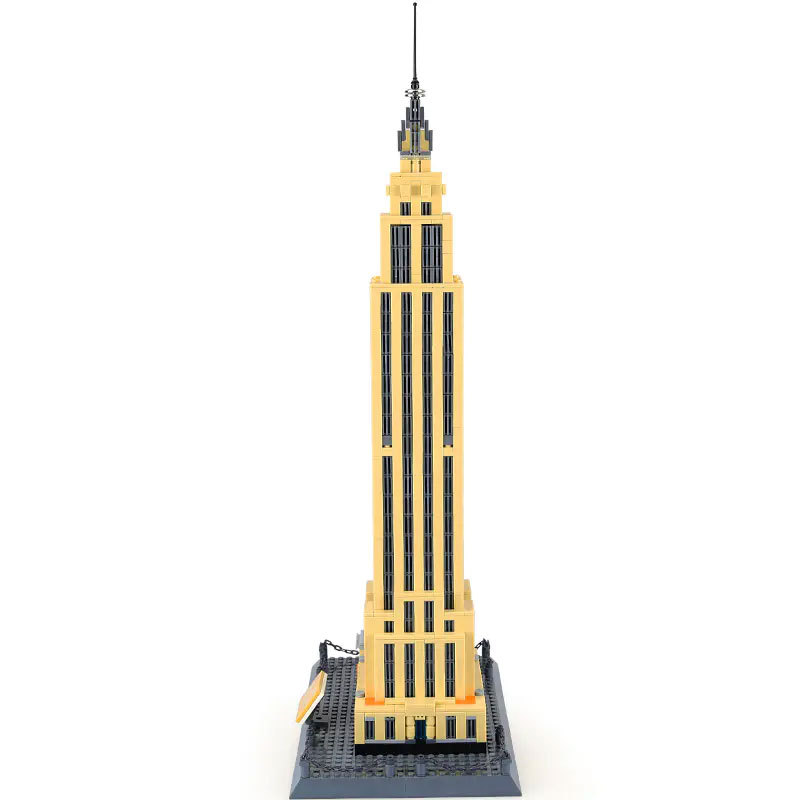 Wange 5212 Creator Expert Architecture The Empire State Building of Newyork Modular Building Blocks 1995±pcs Bricks Toys From China