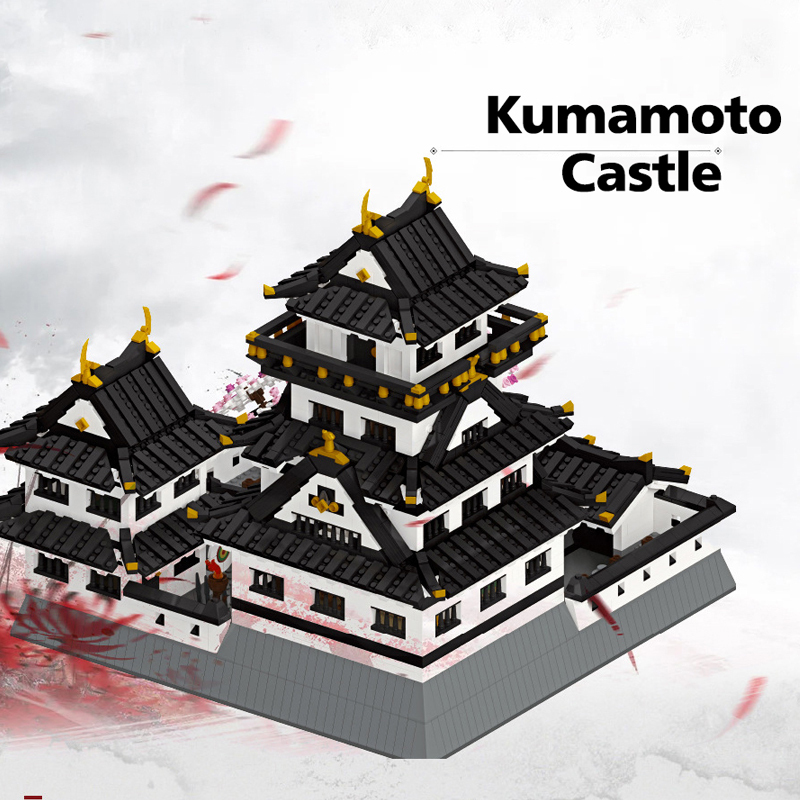 JIESTAR 39101 Creator Expert Series Himeji Castle Building Blocks 4148±pcs Bricks Toys Model From China