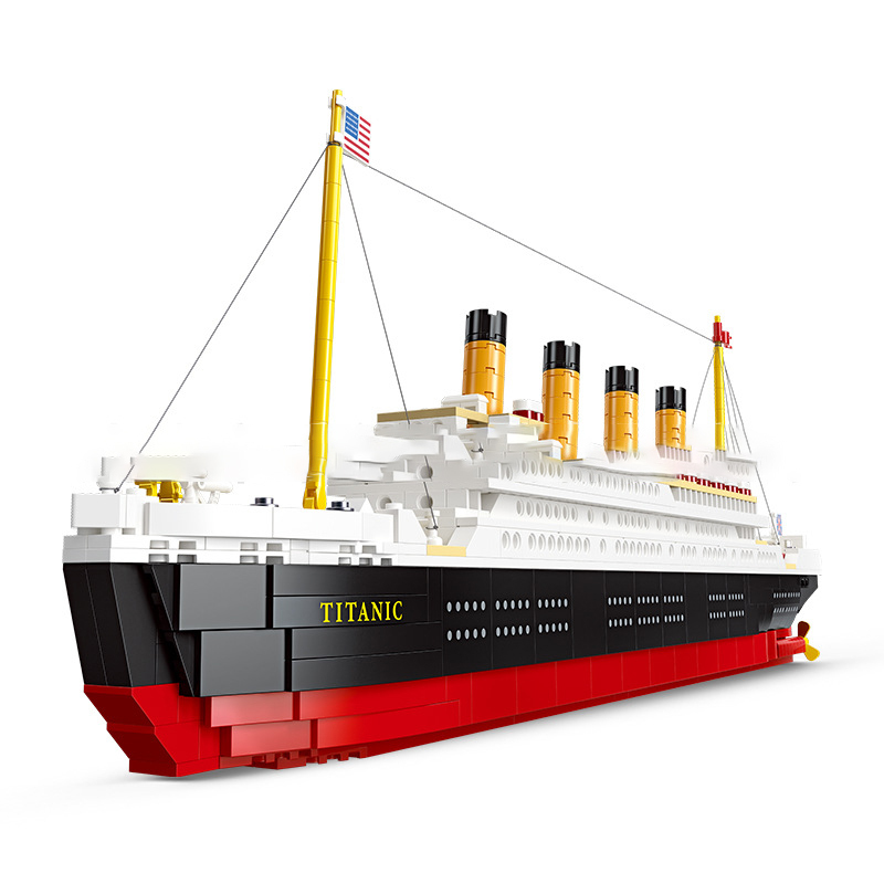 JIESTAR 92026 Titanic Building Blocks 1058±pcs Bricks Toys Model From China