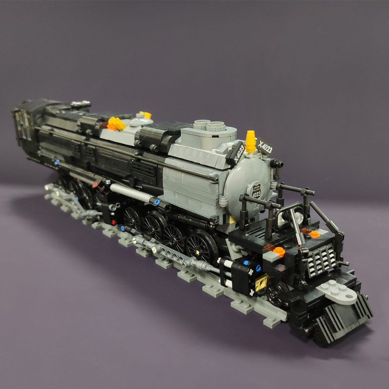 JIESTAR 59005 The Bigboy Steam Locomotive Train Building Blocks 1608±pcs Bricks Toys Model From China