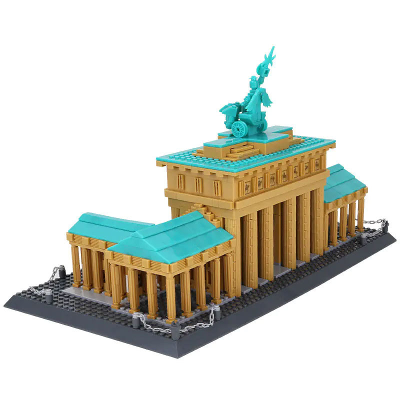 Wange 6211 Creator Expert Architecture Brandenburg Gate-Berlin Germany Modular Building Blocks 1552pcs Bricks Toys From China