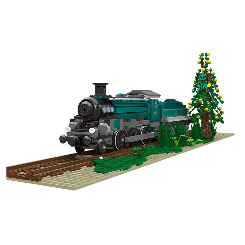 JIESTAR 59020 Retro Steam Train Creator Expert Building Blocks 1031±pcs Bricks Toys Model From China