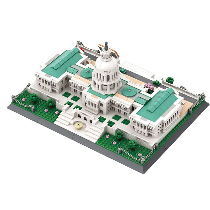 Wange 5235 Creator Expert Architecture United States Capitol Modular Building Blocks 1074pcs Bricks Toys From China