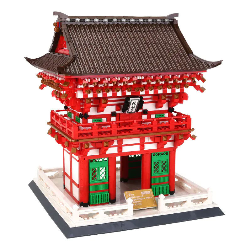 Wange 6212 Creator Expert Architecture The Niomon Kiyomizu-dera Temple of Kyoto Modular Building Blocks 2409±pcs Bricks Toys From China