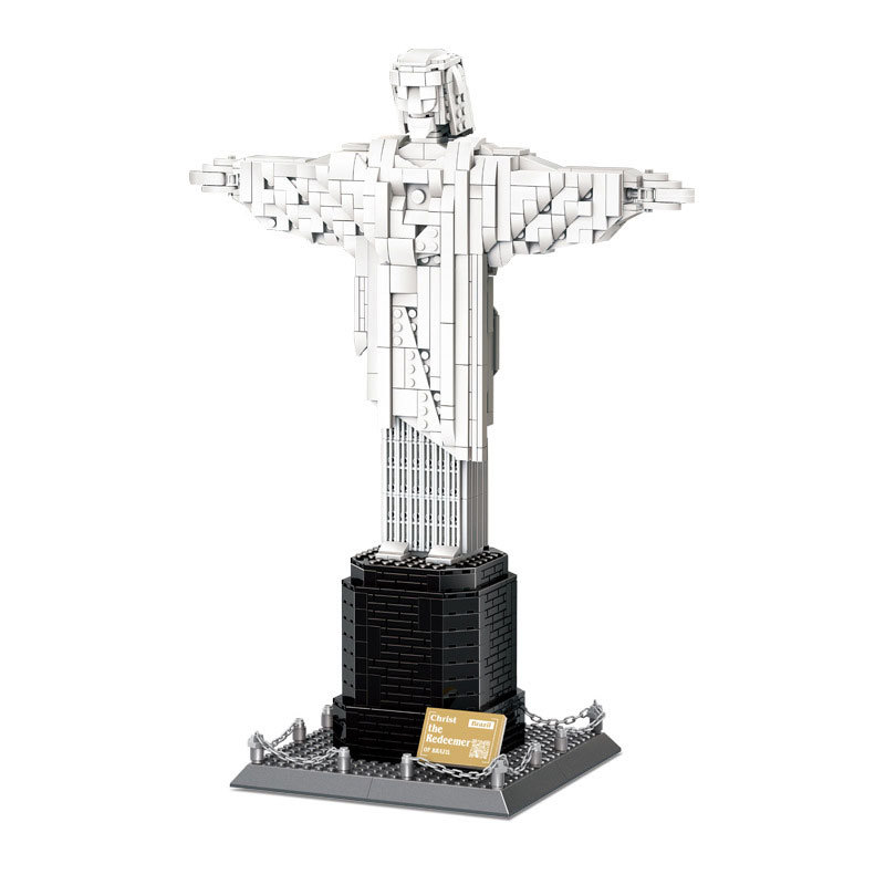 Wange 5231 Creator Expert Architecture Christ the Redeemer-Rio de Janeiro Brazil Modular Building Blocks 973pcs Bricks Toys From China