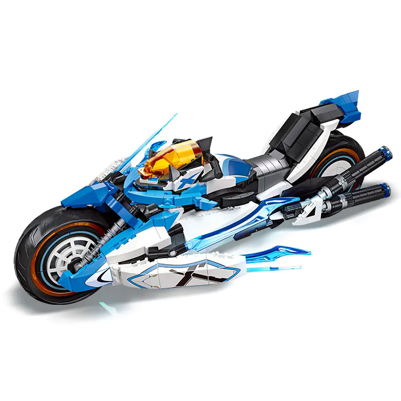 JIESTAR 58013 CYBERANGEL Movie & Game Building Blocks 1230±pcs Bricks Toys Model From China