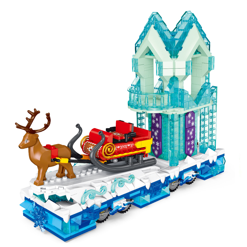 Mould King JJ9012 MKingLand：Dream Crystal Parade Float Creator Expert Building Blocks 901±pcs Bricks Toys Model From China