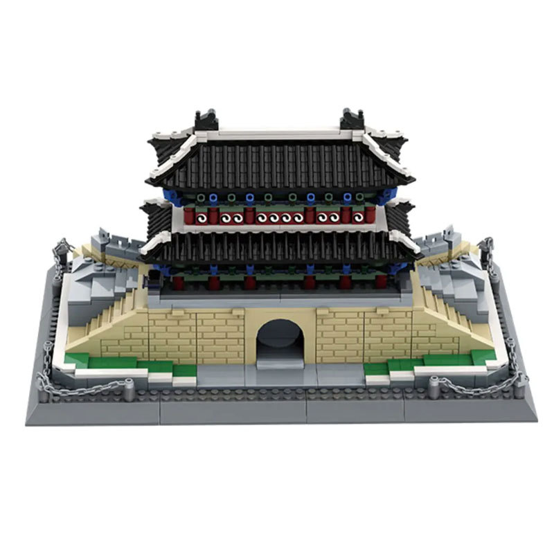 Wange 5240 Creator Expert Architecture Namdaemun-Seoul Korea Modular Building Blocks 900pcs Bricks Toys From China