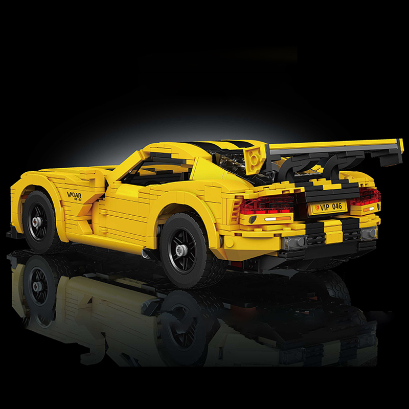 Mould King 10046 Dodge Viper Creator Expert Buliding Blocks 1236±pcs Bricks Toys Model Form China