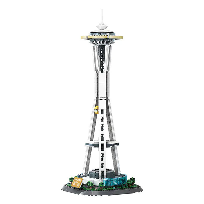 Wange 5238 Creator Expert Architecture Space Needle-Seattle America Modular Building Blocks 1075pcs Bricks Toys From China