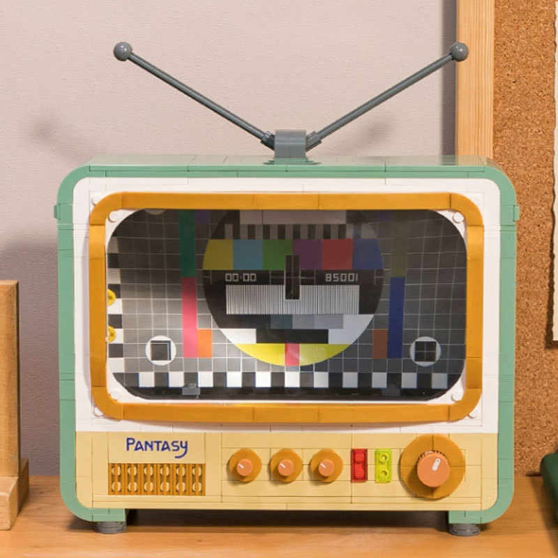Pantasy 85001 Retro Series Nostalgic TV Building Blocks ****±pcs Bricks Toys Model From China