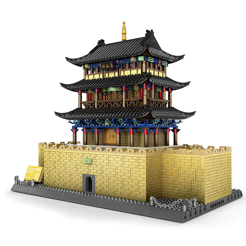 Wange 6222 Creator Expert Architecture Jiayu Pass-Gansu China Modular Building Blocks 1511pcs Bricks Toys From China